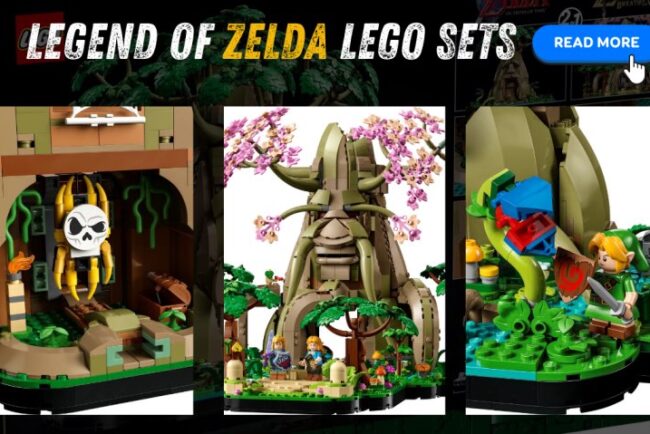 legend of zelda lego sets