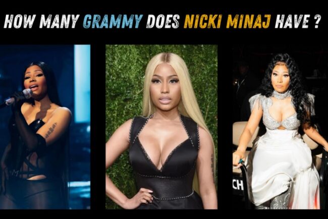 How many grammy does Nicki Minaj have