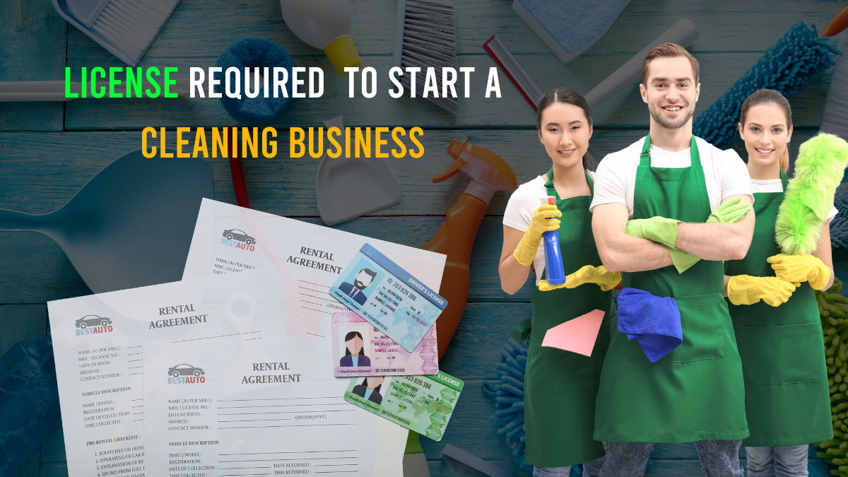 what license do you need to start a cleaning business