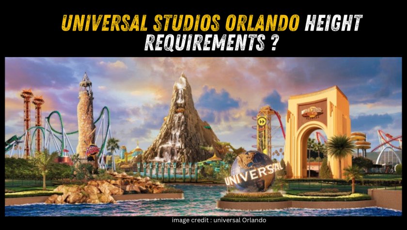 Universal studios orlando height requirements