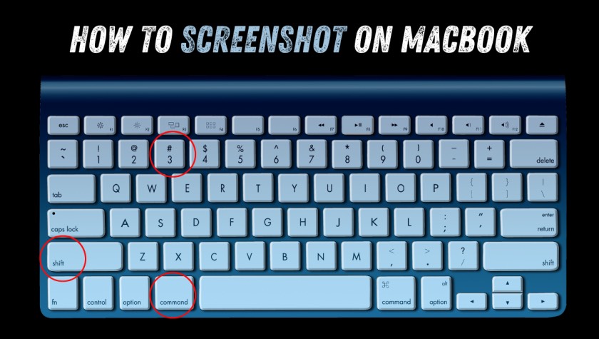 How to screenshot on MacBook