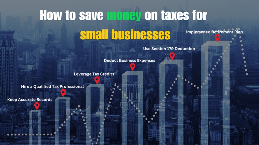 How to save money on taxes for small businesses