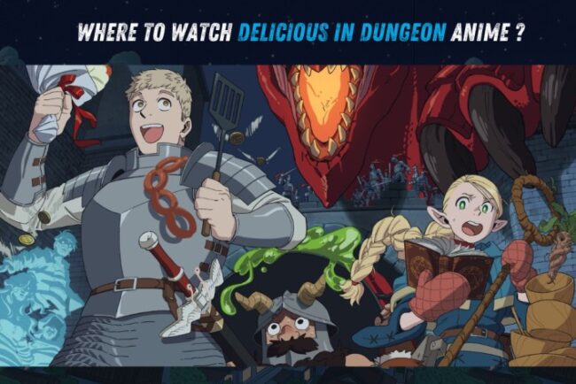 Delicious in dungeon anime where to watch