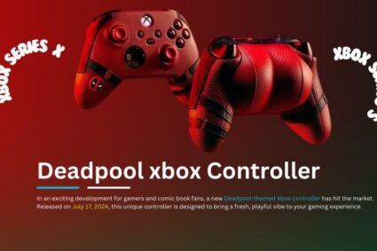 Deadpool xbox Controller