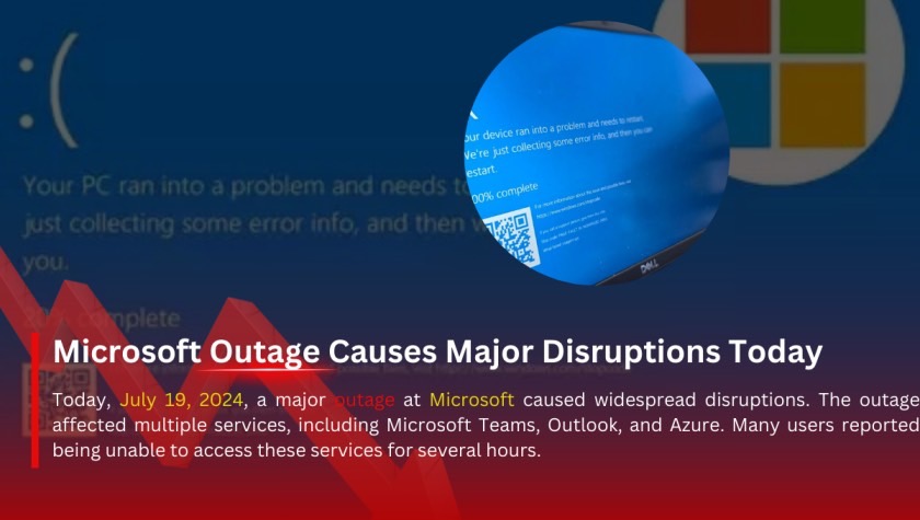 Microsoft Outage Causes Major Disruptions Today