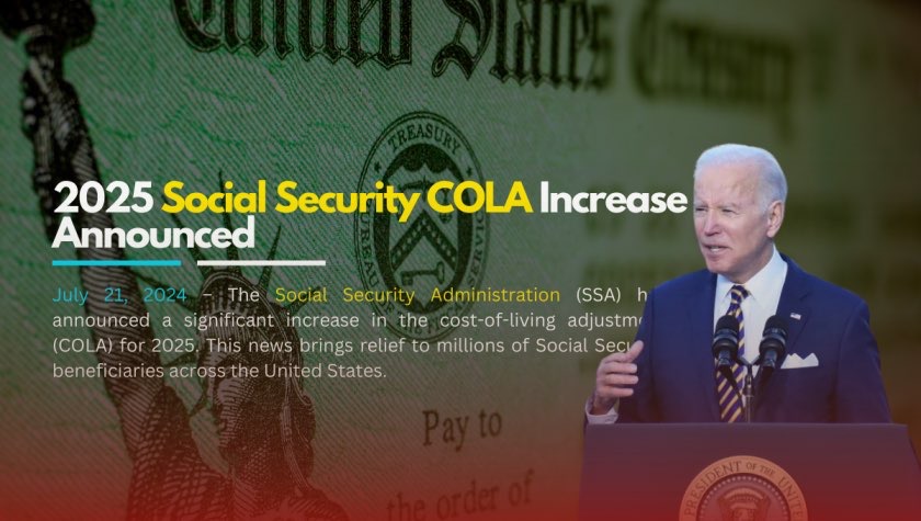 2025 Social Security COLA Increase