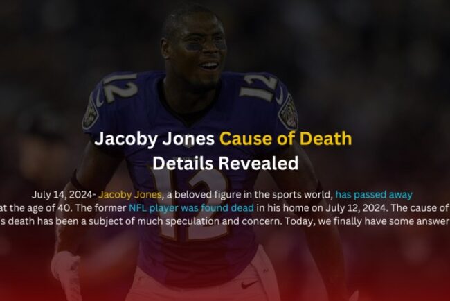 Jacoby Jones Cause of Death